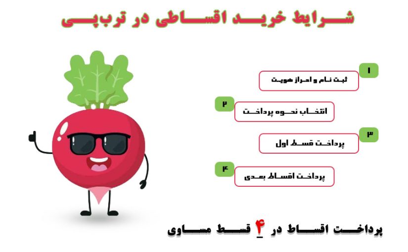شرایط خرید اقساطی کتاب در ترب‌پی